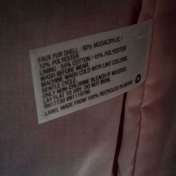 🔥NWOT Faux Fur Vest - Dusty Rose🔥 - Picture 6 of 8